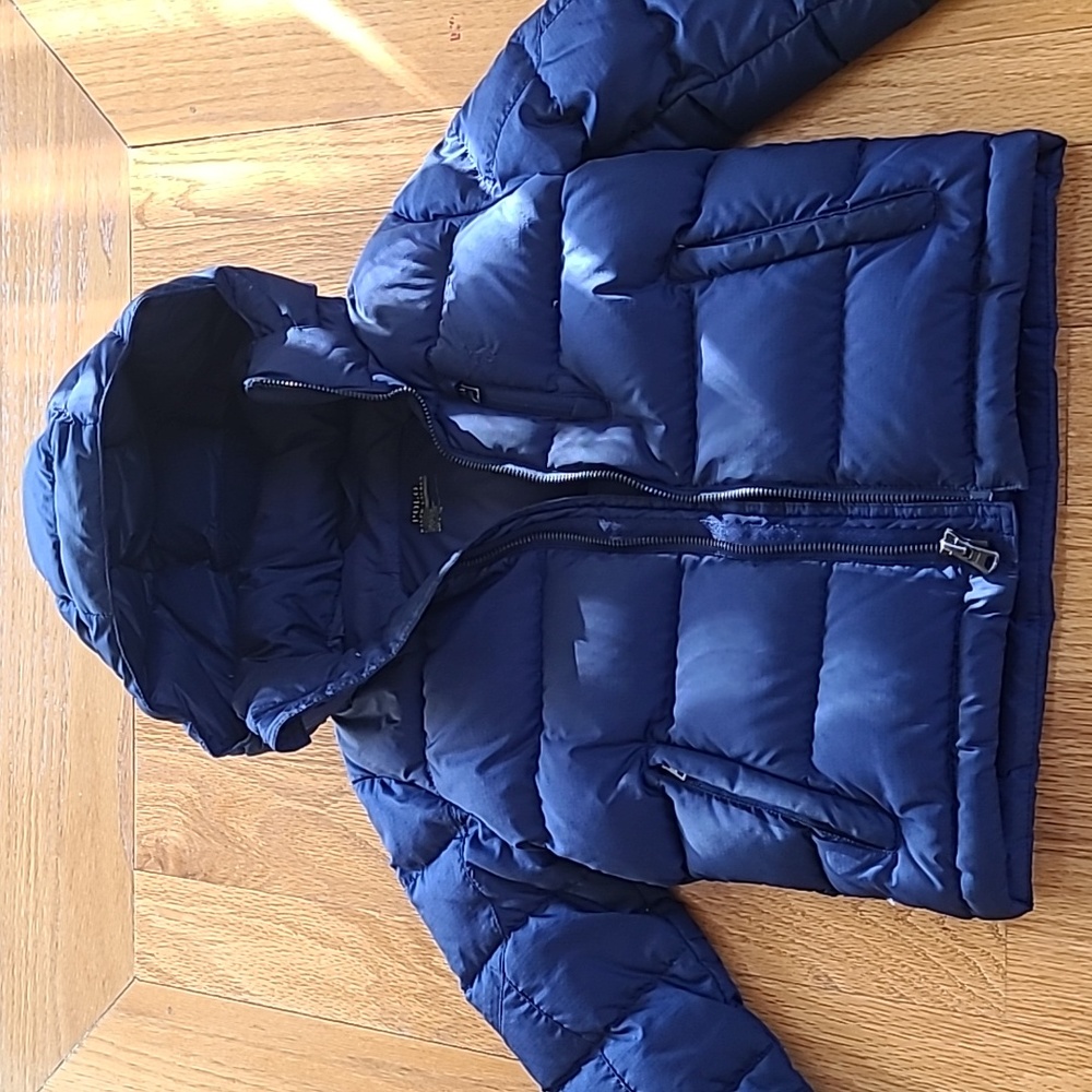 Toddler Ralph Lauren Polo Water-Repellent Down Jacket in 4T; Newport Navy